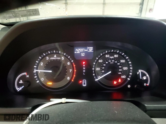 2016 Honda Odyssey EX-L with VIN 5FNRL5H63GB153195, listed as a Copart auction lot 53868175 with 142,597 mi miles and Salvage Title. Bid and sale history available at carsss.com. Image 9.
