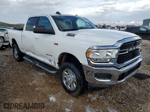 2021 Ram 2500 Big Horn with VIN 3C6UR5DJ7MG522382, listed as a Copart auction lot 44775674 with 54,499 mi miles. Bid and sale history available at carsss.com. Image 4.