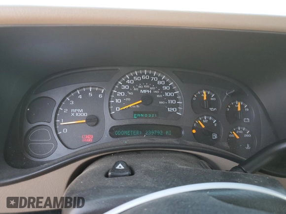 2003 GMC Yukon XL SLT with VIN 1GKFK16T83J175756, listed as a Copart auction lot 69468984 with 239,792 mi miles and Salvage Title. Bid and sale history available at carsss.com. Image 9.