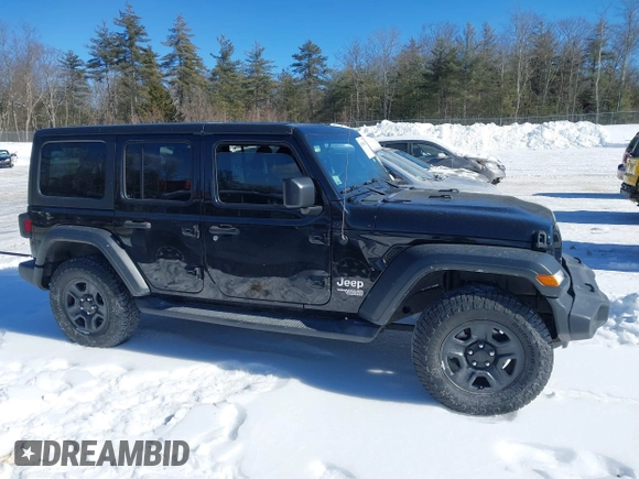2018 Jeep Wrangler Unlimited Sport с VIN 1C4HJXDG5JW182891, выставлен на аукционе IAAI как лот 41580812 с пробегом 91 122 миль миль и . История ставок и продаж доступна на DreamBid. Изображение 14.
