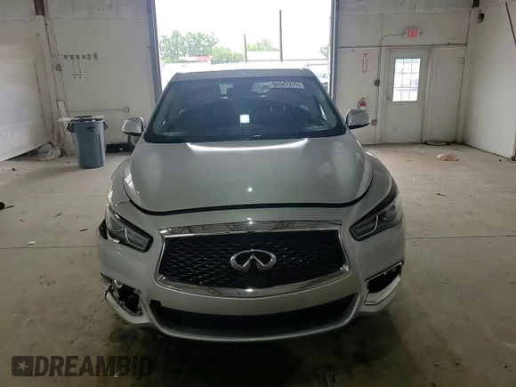 2019 Infiniti QX60 Luxe with VIN 5N1DL0MM1KC511798, listed as a Copart auction lot 57649915 with Not provided miles and Salvage title. Bid and sale history available at DreamBid. Image 14.