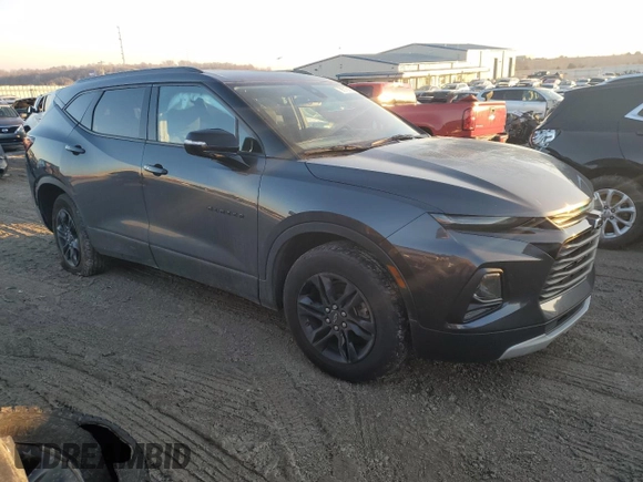2021 Chevrolet Blazer LT with VIN 3GNKBCR4XMS554338, listed as a Copart auction lot 88315905 with 46,788 mi miles and Salvage title. Bid and sale history available at DreamBid. Image 4.
