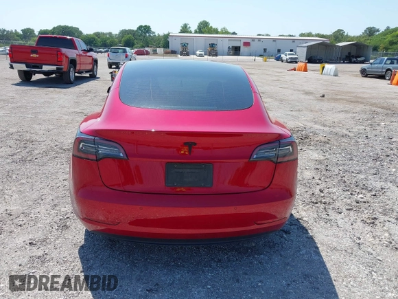 2022 Tesla Model 3 with VIN 5YJ3E1EA7NF152114, listed as a IAAI auction lot 42097399 with 96,726 mi miles. Bid and sale history available at carsss.com. Image 17.
