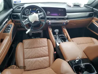 2023 Kia Telluride SX Prestige X-Pro with VIN 5XYP5DGC3PG354591, listed as a Copart auction lot 87465074 with 24,545 mi miles and Salvage title. Bid and sale history available at DreamBid. Image 8.
