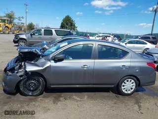 2019 Nissan Versa Sedan SV with VIN 3N1CN7AP6KL851926, listed as a IAAI auction lot 41889064 with 76,403 mi miles. Bid and sale history available at carsss.com. Image 14.