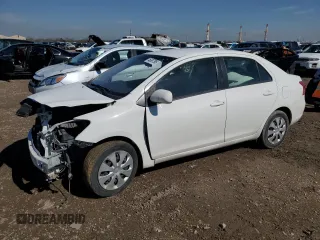 2012 Toyota Yaris with VIN JTDBT4K34CL020771, listed as a Copart auction lot 46887395 with 87,648 mi miles and Clean Title. Bid and sale history available at DreamBid. Image 1.