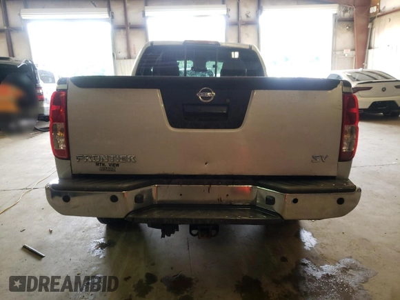 2014 Nissan Frontier SV with VIN 1N6AD0CU5EN736656, listed as a Copart auction lot 58473755 with Not provided miles and Salvage title. Bid and sale history available at DreamBid. Image 6.