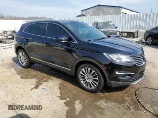 2017 Lincoln MKC Reserve with VIN 5LMCJ3D95HUL56638, listed as a Copart auction lot 48949995 with 50,893 mi miles and Salvage Title. Bid and sale history available at DreamBid. Image 4.