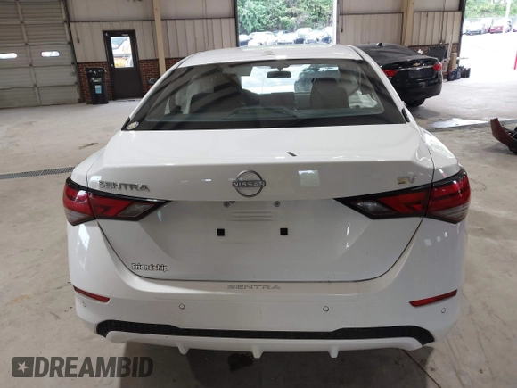 2024 Nissan Sentra SV with VIN 3N1AB8CV2RY226955, listed as a IAAI auction lot 42315544 with 14,572 mi miles and . Bid and sale history available at DreamBid. Image 16.