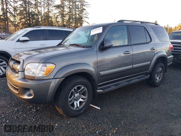 2005 Toyota Sequoia SR5 with VIN 5TDBT44A25S234574, listed as a IAAI auction lot 41033109 with 156,542 mi miles and . Bid and sale history available at DreamBid. Image 17.