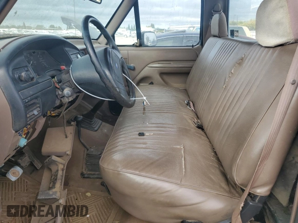1992 Ford F-150 with VIN 2FTEF14YXNCA34022, listed as a Copart auction lot 70896874 with 178,733 mi miles and Clean Title. Bid and sale history available at carsss.com. Image 7.
