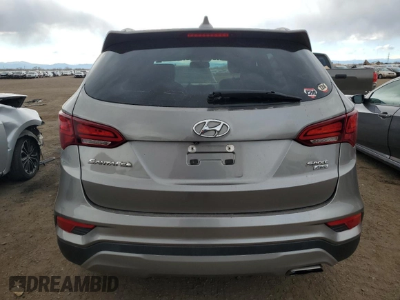 2017 Hyundai Santa Fe 2.4L with VIN 5NMZUDLB5HH021650, listed as a Copart auction lot 49722425 with 99,982 mi miles and Salvage title. Bid and sale history available at DreamBid. Image 6.