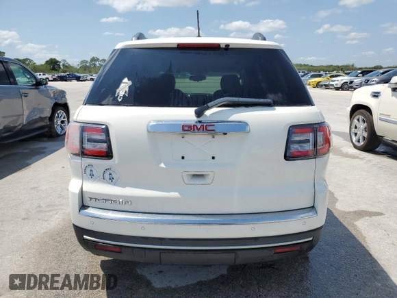 2015 GMC Acadia SLE with VIN 1GKKRNEDXFJ257021, listed as a Copart auction lot 52399595 with 175,071 mi miles and Salvage title. Bid and sale history available at DreamBid. Image 6.