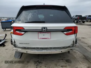 2022 Honda Odyssey EX with VIN 5FNRL6H59NB018877, listed as a Copart auction lot 47428685 with 65,333 mi miles and Salvage Title. Bid and sale history available at DreamBid. Image 6.