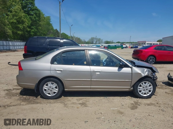 2003 Honda Civic LX z VIN 2HGES16583H538021, wystawiony jako IAAI lot #42063516 z przebiegiem 218 549 mil mil oraz . Historia ofert i sprzedaży dostępna na DreamBid. Obrazek 13.