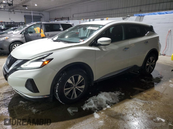 2020 Nissan Murano S with VIN 5N1AZ2AS5LN172727, listed as a Copart auction lot 44793055 with 80,823 mi miles and Salvage Title. Bid and sale history available at DreamBid. Image 1.