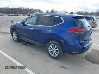 2018 Nissan Rogue SV with VIN 5N1AT2MV5JC711525, listed as a IAAI auction lot 41887956 with 153,893 mi miles. Bid and sale history available at carsss.com. Image 3.