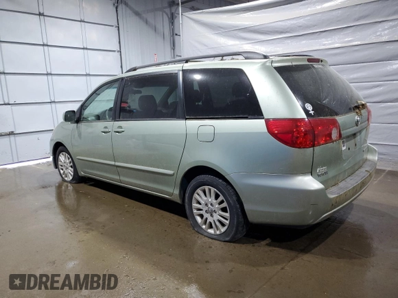 2008 Toyota Sienna XLE z VIN 5TDZK22C98S124412, wystawiony jako Copart lot #59455425 z przebiegiem Nie podano mil oraz Czysty tytuł • Clean title. Historia ofert i sprzedaży dostępna na DreamBid. Obrazek 2.