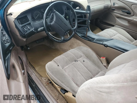 1994 Ford Thunderbird LX with VIN 1FALP6243RH223519, listed as a Copart auction lot 80962814 with 125,016 mi miles and Salvage Title. Bid and sale history available at DreamBid. Image 8.