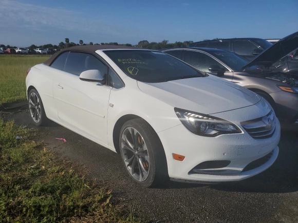 2018 Buick Cascada Premium with VIN W04WH3N5XJG063442, listed as a Copart auction lot 75447944 with Not provided miles and Salvage title. Bid and sale history available at DreamBid. Image 4.