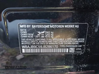 2018 BMW 5 Series M550i xDrive с VIN WBAJB9C59JB286170, выставлен на аукционе IAAI как лот 42726658 с пробегом Не указан миль и . История ставок и продаж доступна на DreamBid. Изображение 9.