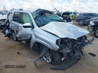 2021 Toyota 4Runner SR5 with VIN JTEEU5JR3M5230320, listed as a IAAI auction lot 42229401 with Not provided miles and . Bid and sale history available at DreamBid. Image 1.