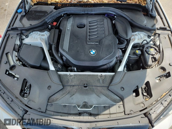 2022 BMW 5 Series 540i xDrive with VIN WBA73BJ06NWX52108, listed as a Copart auction lot 58770025 with 29,719 mi miles and Salvage title. Bid and sale history available at DreamBid. Image 11.
