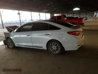 2015 Hyundai Sonata 2.4L Limited with VIN 5NPE34AFXFH178517, listed as a Copart auction lot 41923475 with 0 mi miles and Salvage Title. Bid and sale history available at carsss.com. Image 2.