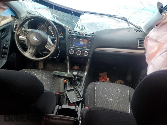 2016 Subaru Forester 2.5i with VIN JF2SJAAC0GG420445, listed as a Copart auction lot 55942435 with 174,493 mi miles and Salvage title. Bid and sale history available at DreamBid. Image 8.