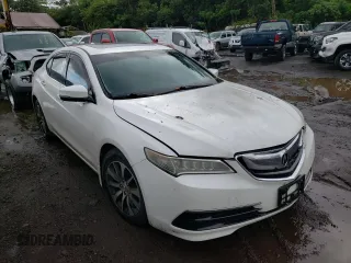 2016 Acura TLX with VIN 19UUB1F34GA011978, listed as a Copart auction lot 50348394 with 90,569 mi miles and Salvage Title. Bid and sale history available at carsss.com. Image 4.