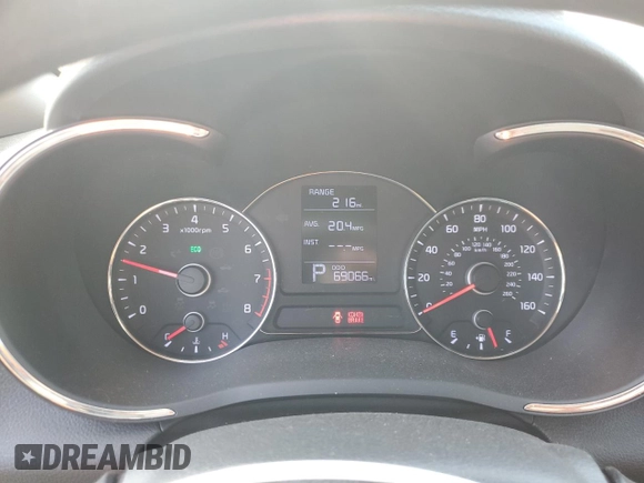 2016 Kia Forte LX with VIN KNAFK4A62G5609602, listed as a Copart auction lot 50084065 with 69,066 mi miles and Salvage Title. Bid and sale history available at carsss.com. Image 9.