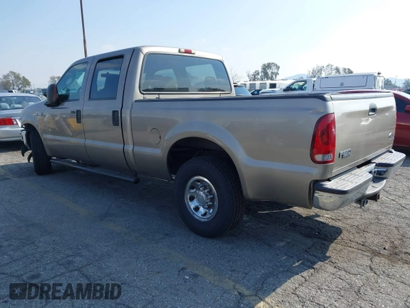 2004 Ford F-250 XL with VIN 1FTNW20L64ED90699, listed as a IAAI auction lot 41436621 with 221,586 mi miles and . Bid and sale history available at DreamBid. Image 3.