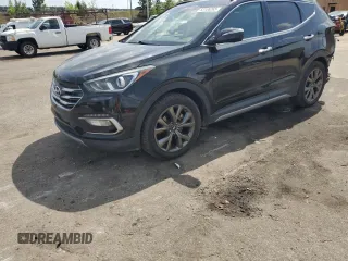 2017 Hyundai Santa Fe Ultimate z VIN 5XYZW4LA3HG460972, wystawiony jako Copart lot #53106265 z przebiegiem 105 324 mil mil oraz Szkoda całkowita • Salvage title. Historia ofert i sprzedaży dostępna na DreamBid. Obrazek 1.