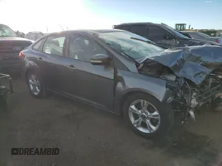 2013 Ford Focus SE with VIN 1FADP3F20DL258200, listed as a Copart auction lot 89394285 with 0 mi miles and Salvage Title. Bid and sale history available at carsss.com. Image 4.