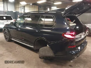 2025 BMW X7 xDrive40i with VIN 5UX23EM02S9X10070, listed as a IAAI auction lot 41735838 with 5,523 mi miles. Bid and sale history available at carsss.com. Image 3.