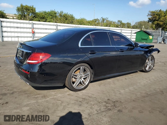 2018 Mercedes-Benz E-Class E 300 with VIN WDDZF4JB0JA479096, listed as a Copart auction lot 84189164 with 58,289 mi miles and Salvage Title. Bid and sale history available at carsss.com. Image 3.