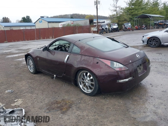 2003 Nissan 350Z Touring with VIN JN1AZ34E43T015351, listed as a IAAI auction lot 41996241 with 169,907 mi miles. Bid and sale history available at carsss.com. Image 3.