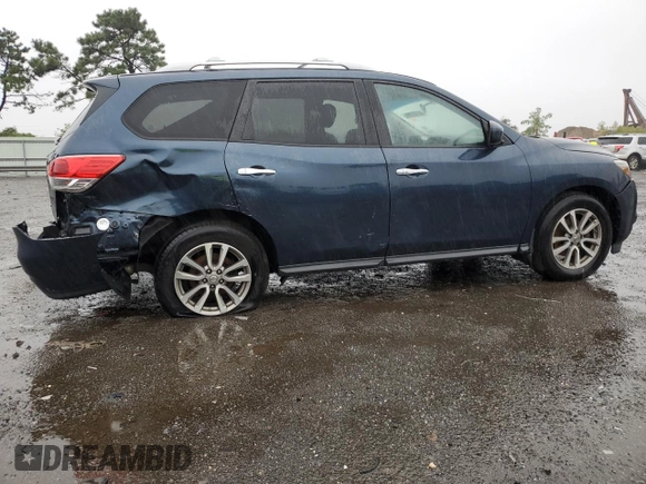2015 Nissan Pathfinder SV z VIN 5N1AR2MM3FC710502, wystawiony jako Copart lot #51358725 z przebiegiem 106 979 mil mil oraz Nie do naprawy • Non repairable. Historia ofert i sprzedaży dostępna na DreamBid. Obrazek 3.