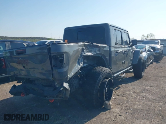 2022 Jeep Gladiator Mojave with VIN 1C6JJTEGXNL155838, listed as a IAAI auction lot 41968917 with 54,495 mi miles and . Bid and sale history available at DreamBid. Image 6.