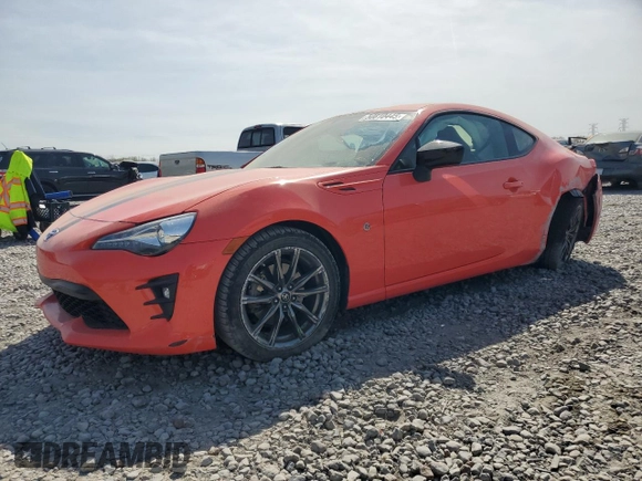2017 Toyota 86 with VIN JF1ZNAA11H8708590, listed as a Copart auction lot 50810445 with 46,326 mi miles and Salvage Title. Bid and sale history available at carsss.com. Image 1.