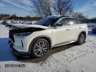 2023 Infiniti QX60 Autograph z VIN 5N1DL1HU8PC364029, wystawiony jako Copart lot #88387495 z przebiegiem Nie podano mil oraz Szkody całkowita. Historia ofert i sprzedaży dostępna na DreamBid. Obrazek 1.