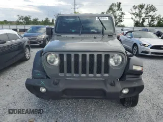 2019 Jeep Wrangler Unlimited Sport S with VIN 1C4HJXDG3KW583521, listed as a Copart auction lot 62835915 with 115,292 mi miles and Salvage title. Bid and sale history available at DreamBid. Image 5.