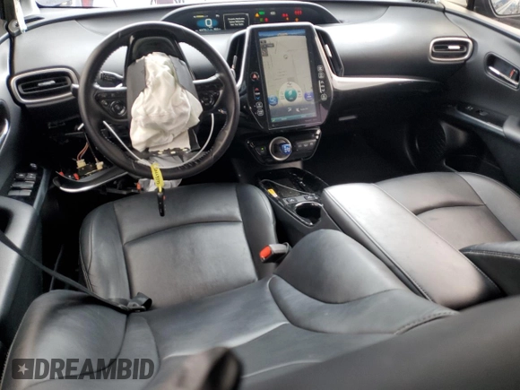 2021 Toyota Prius LE with VIN JTDKAMFP6M3169879, listed as a Copart auction lot 50259775 with 43,173 mi miles and Salvage Title. Bid and sale history available at DreamBid. Image 8.