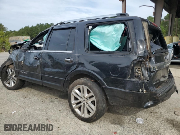 2015 Ford Expedition Platinum with VIN 1FMJU1LT6FEF24846, listed as a Copart auction lot 74101614 with Not provided miles and Clean title. Bid and sale history available at DreamBid. Image 2.