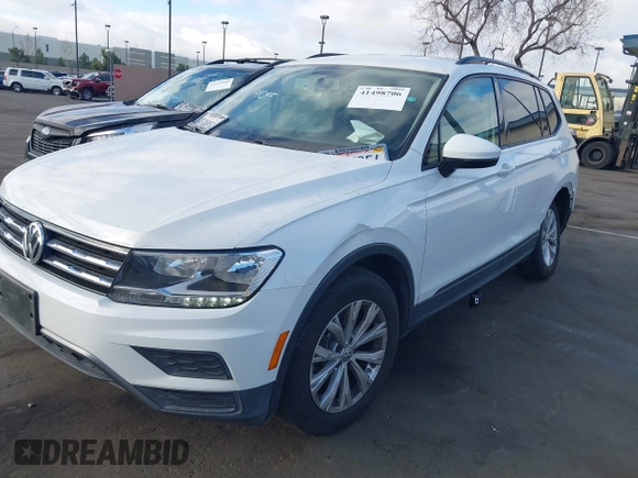 2019 Volkswagen Tiguan S with VIN 3VV1B7AX2KM039970, listed as a IAAI auction lot 41498706 with 56,907 mi miles and . Bid and sale history available at DreamBid. Image 19.