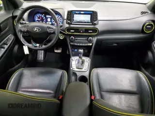 2019 Hyundai Kona Ultimate with VIN KM8K5CA59KU390674, listed as a Copart auction lot 43303795 with 46,070 mi miles and Salvage Title. Bid and sale history available at carsss.com. Image 8.