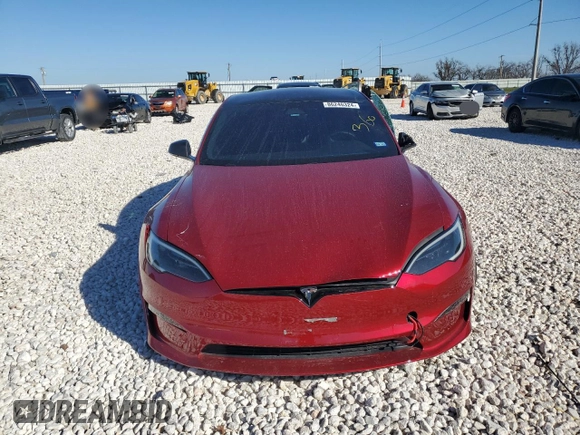 2024 Tesla Model S Plaid с VIN 5YJSA1E61RF533045, выставлен на аукционе Copart как лот 86246324 с пробегом Не указан миль и Списание • Salvage title. История ставок и продаж доступна на DreamBid. Изображение 5.