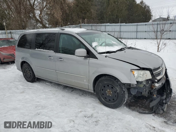 2017 Dodge Grand Caravan Crew Plus with VIN 2C4RDGDG7HR878702, listed as a Copart auction lot 43530485 with 186,791 mi miles and Clean Title. Bid and sale history available at DreamBid. Image 4.