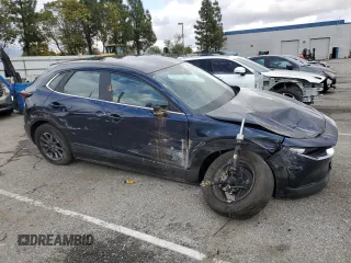 2024 Mazda CX-30 S with VIN 3MVDMBAM5RM655105, listed as a Copart auction lot 45430725 with 10,096 mi miles and Salvage Title. Bid and sale history available at DreamBid. Image 4.