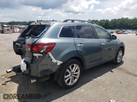 2013 Mazda CX-9 Grand Touring with VIN JM3TB2DA1D0414794, listed as a Copart auction lot 62099895 with 174,312 mi miles and Salvage title. Bid and sale history available at DreamBid. Image 3.
